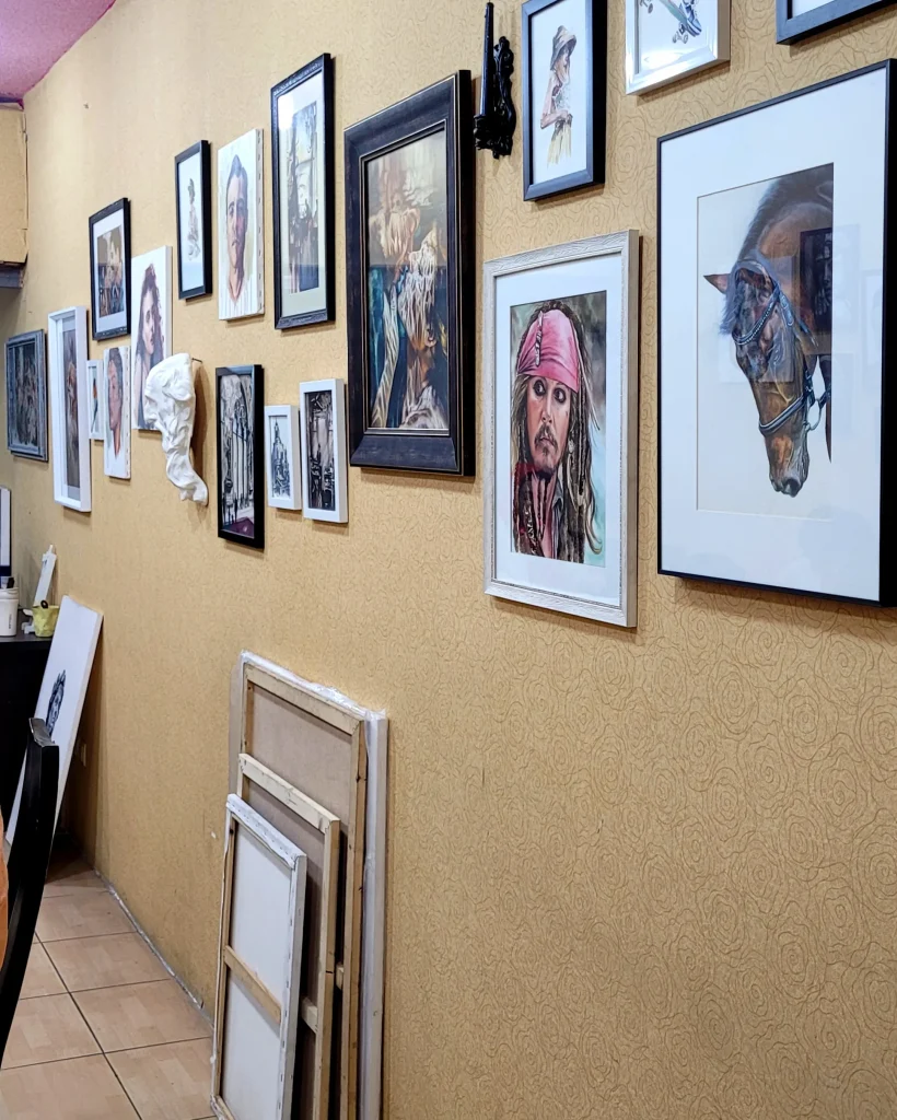 Gallery Ghazaal 1 محیط آموزشگاه نقاشی غزال